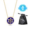 Cross with Jewish Star of David Necklace for Women in