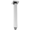 Westbrass D3609S-26 Square Ceiling Drop Shower Arm & Flange, Polished