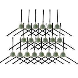 HMHAMA 10Pairs Replacement Parts Side Brush Fit For Lefant M200/201/501/520/T700 Robot Vacuum Cleaner Accessories