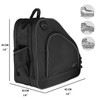 WOLT Ice Skate Bag Roller Skate Bag Backpack Adjustable Shoulder