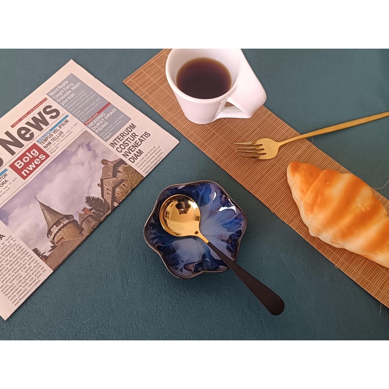 Coffee Spoon Rest for Coffee Bar Accessories, Small Spoon Rest