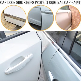 Door Edge Protector,Rubber U-Shaped Groove Edge Protector,Rubber Edge Decorative Seal Protector,1/16.4" U Channel Edge Protector,Suitable for Most Cars(Black/16.4FT/5M)