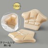LeTradeJP Heel Pad, Prevents Scrubbing and Shedding, Prevention, Size Adjustment,