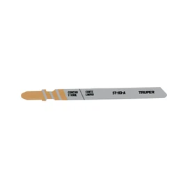 Truper ST-113-A, Blíster 5 seguetas zanco T, cuchilla HCS, para material suave