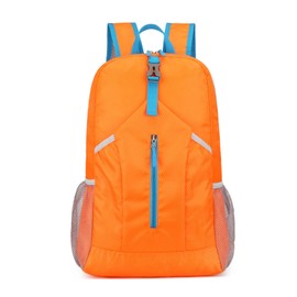 PORRASSO Hiking Backpack Foldable Backpack 21L Travel Backpack Lightweight Waterproof Daypack Hiking Backpack for Women Men Trekking Cycling Climbing Travel Sports, orange