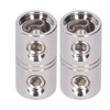 Aramox 2pcs Power Cord Extension Terminal Audio Cable Joiner Coupler,