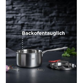 KUHN RIKON Culinary Fiveply saucepan 3.4L 20 CM