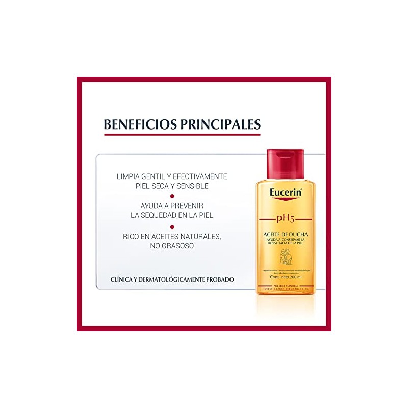 Eucerin Ph5 Crema Corporal para Piel Sensible o Seca, 400