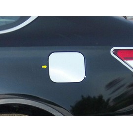QAA is Compatible with 2013-2018 Toyota Avalon 1 Piece Stainless Gas Door Cover Trim GC13165