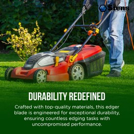 Stens - 375147 375-147 Edger Blade, 9 In., W 2" Thickness .155 Center Hole 5/8", Black