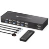 PVBCTCSID HDMI Displayport KVM Switch 3 PC 2 Monitors 8K60Hz