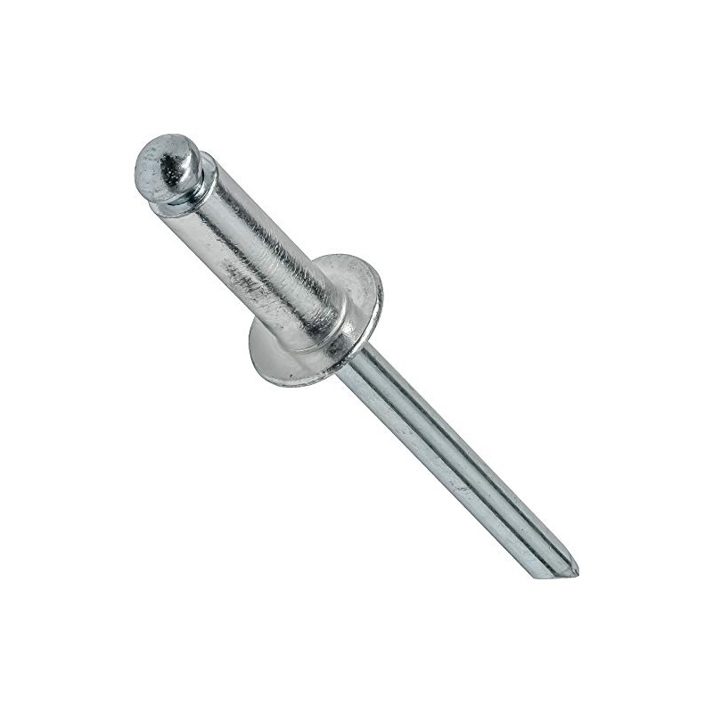 Pop Rivets 1/4" x 1/2" Aluminum Body Steel Mandrel Dome
