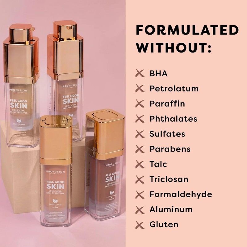 Profusion Cosmetics Feel Good Skin Foundation - 400 Tan