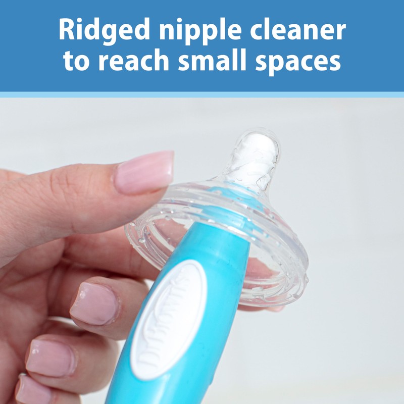 Dr. Brown's Soft Touch No Scratch Baby Bottle Cleaning Brush
