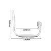 Marco Paul 4pc Jumbo Hook Set Large Hooks for Hanging