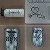 Nurse Decal 4 Pack: Nurse Heartbeat, Heart, Nurse Life, RN
