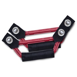 GPCA - GP BackGrip LITE, mango de agarre para reposacabezas de coche, asas Jeep para JT, JL, JK, camión, deportivo, Wrangler y más, funciona como un mango de automóvil para ciclistas mayores, borgoña, nailon ABS, paquete de 2