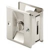 Prime-Line N 7239 Pocket Door Privacy Lock with Pull -