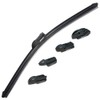 Silblade FB118 Flex Black Silicone Ultimate Wiper Blade, 18" (Pack