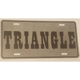 TRIANGLE - License Plate