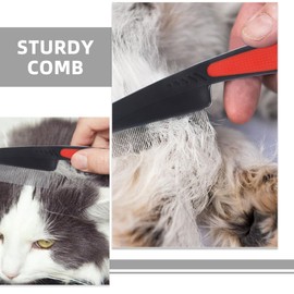 FOMIYES 2sets Metal Hair Picks for Hair Fine Tooth Comb for Dandruff Perfect for Scalp Care 2pcs*2