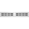Clopay Ideal Holmes STOCKTON 612 SANTONE Replacement Window Inserts/LONG Panel