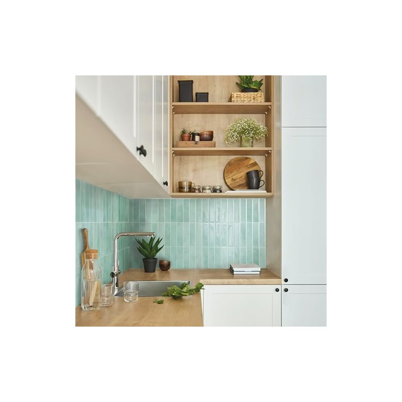 SMART TILES Peel and Stick Backsplash - 5 Sheets of