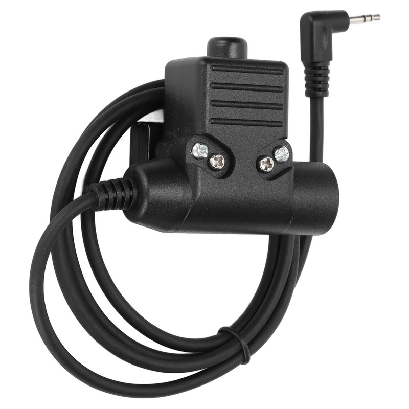 U94 PTT Military Adapter Military Radio Headset Adapter Compatible for