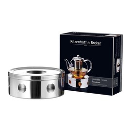 Ritzenhoff & Breker Jasmin Tea Rechaud, 15,5 cm, High Quality Stainless Steel, 689136