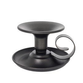 2Packs Candle Holders Black Iron with Handle Watebac,Iron Taper Candle Holder Simple Candlestick Holders for Dinning,Party,Wedding…