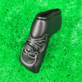 Golf Putter Cover, Putter PU Leather Blade Waterproof Golf Club Head Cover Magnetic Putter Headcover