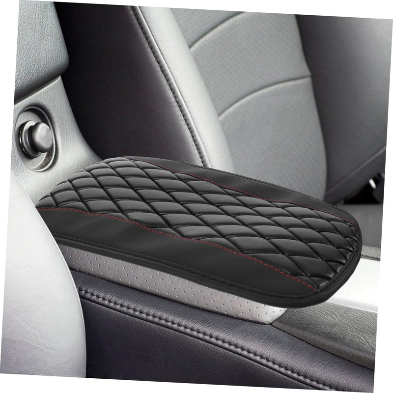 ABOOFAN Car Center Armrest Cover PU Leather Slip Pad Easy