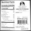 Chef's Quality Turmeric Ground 5lb