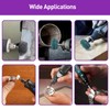 120 PCS Polishing Kit for Dremel, Abrasive Buffing Wheels for
