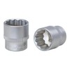 KS Tools 911.3992 Bi Hex Socket, 3/8-Inch, 17mm
