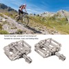 2PCS Folding Bike Pedals Ti Alloy Non Slip 3 Sealed