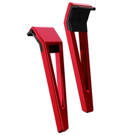 HYPE X1 Safety Razor - Aerospace Grade Aluminum - Magnetic Comfort (C) Shave Setting - Ergonomic V-Shaped, Reusable Gentle Shaving Razors For Men and Women - Red