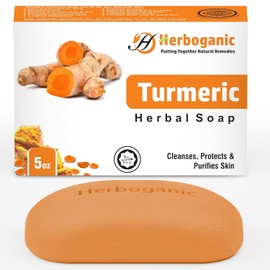 RB INTERNATIONAL Soap Bar – Made with Nourishing & Refreshing Ingredients | Pack of 2 | Gentle Bathing Cleanser for Body, Face & Hands Soothing Skin Care – 8 Flavors (Turmeric)