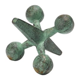 Creative Co-Op Cast Iron Jack Accent, Patina