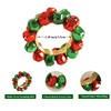 Utalek Christmas Napkin Rings Set of 6 Jingle Bell Napkin