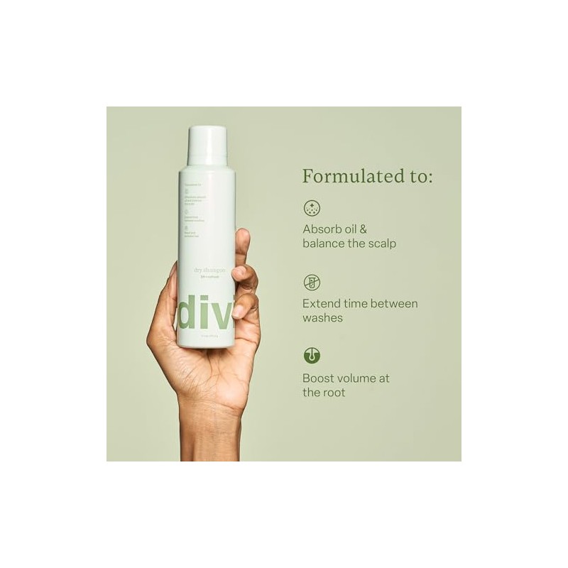 divi Dry Shampoo, Revives Hair Between Washes