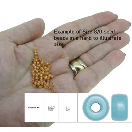 Picasso Seafoam Green 22 gramos Miyuki Round Rocailles 8/0 cuentas de semillas de aproximadamente 22 gramos tubo