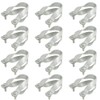 Cross-Connector (Purlin Bracket) for Greenhouse - Galvanized Steel (12 Pack