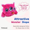 Petbobi Interactive Dog Toys Monster Active Ball for Dogs with