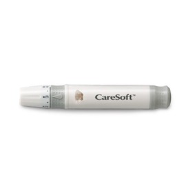 Care Soft 케어소프트 채혈기 사혈침 란셋 사혈기 [케어센스 채혈침 100개] CareSoft Blood Collection Device Lancet Blood Sampling Device [CareSense Lancets 100 pcs]