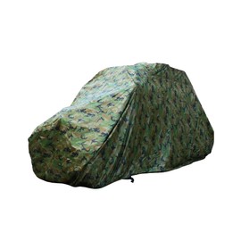 X AUTOHAUX Waterproof UTV Cover for Polaris RZR for Yamaha for Can-Am Defender for Kawasaki for Ranger XP4 1000 Cover 2-3 Passenger Camouflage Color 122.05"x70.87"x68.90"