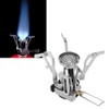 Portable Mini Stove Foldable Outdoor Survival Integrated Furnace Burners for