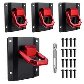 Anclajes de Amarre Adecuados para Ford F150 y Raptor 2015-2026 y F250 F350 F450 F550 2017-2026, Amarres de Caja de Camioneta Accesorios de Coche, Paquete de 4 Unidades Reemplazo# FL3Z