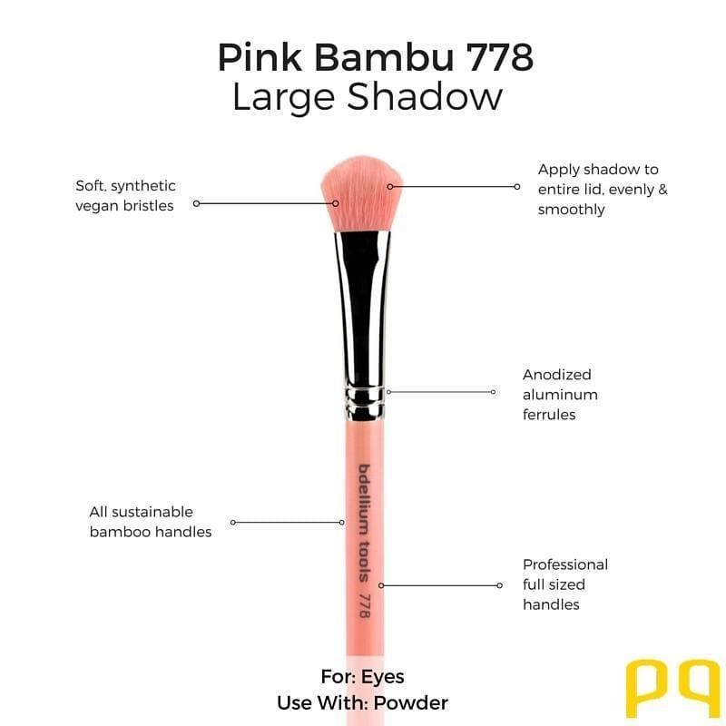 BDELLIUM TOOLS Pink Bambu 778 Large Shadow