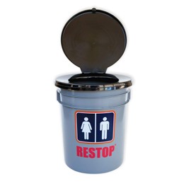 RESTOP Flip Top Toilet Seat ONLY Commode not Included!